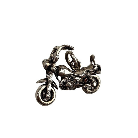 Pandantiv din Argint 925 Motocicleta - vivimall.ro