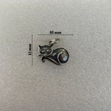 Medál, Jolie ezüst, 925 ezüst, 1.4 G