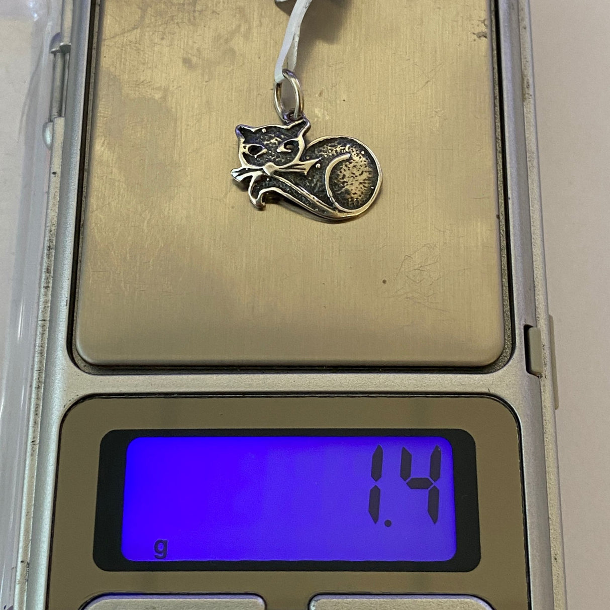 Medál, Jolie ezüst, 925 ezüst, 1.4 G