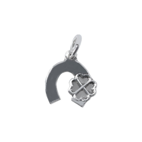 Pandantiv din Argint 925 Potcoava cu Trifoi - vivimall.ro