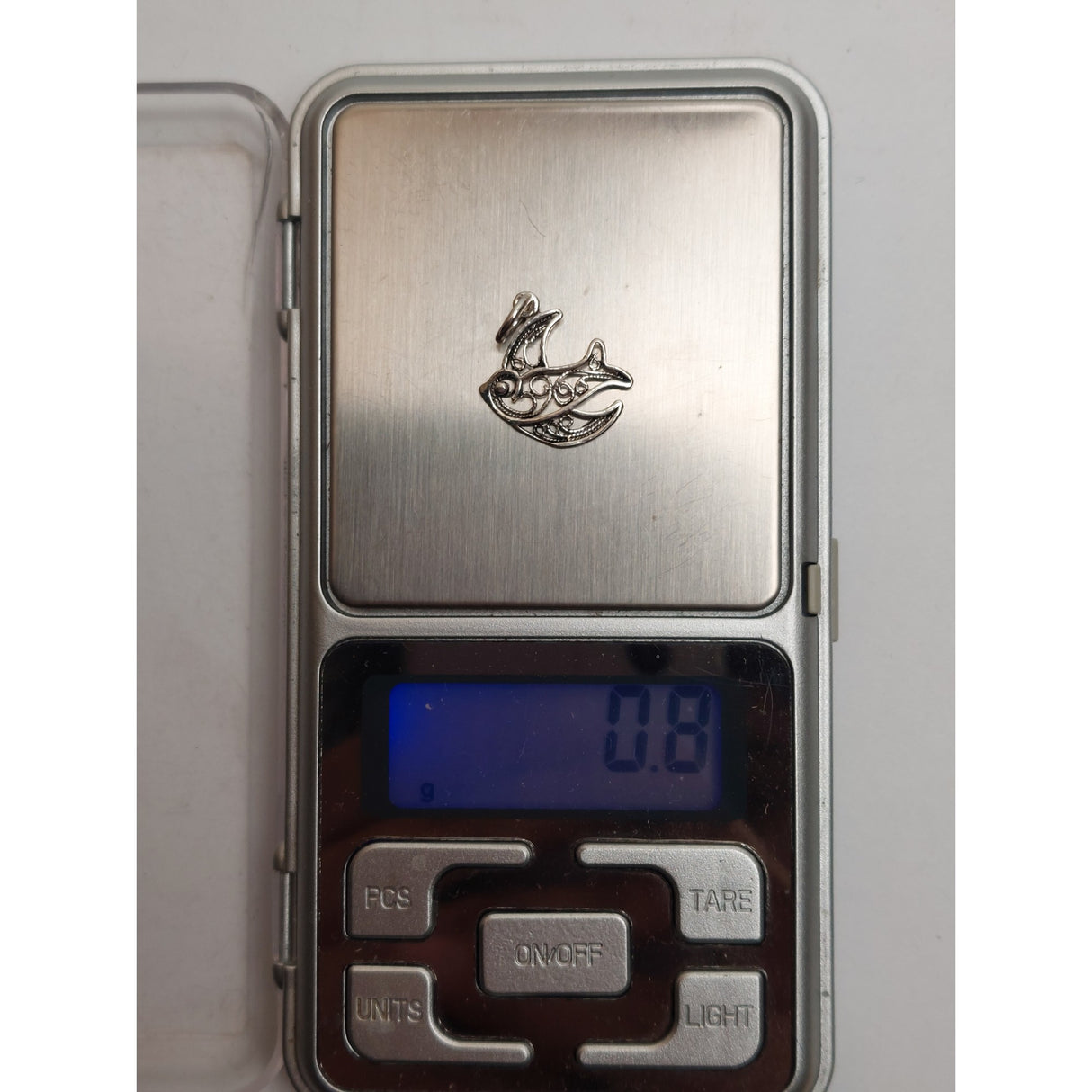 Pandantiv, Jolie Silver, Argint 925, Model Randunica Filigran, 0.8 G, 1.7 x 1.7 Cm - vivimall.ro