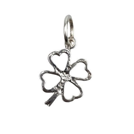 Pandantiv din Argint 925 Jolie Silver, Model Trifoi Contur, 20 x 12 mm, 0.7 g - vivimall.ro