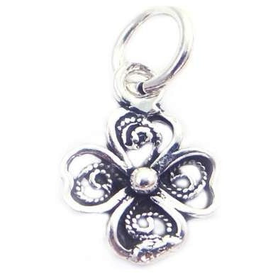 Pandantiv din Argint 925 Trifoi Filigran - vivimall.ro