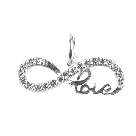 Pandantiv Infinite Love, Argint 925, 1 cm x 2 cm - vivimall.ro