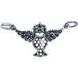 Pandantiv, Jolie Silver, Argint 925, Model Bufnita Patinata, 30 x 15 mm, 2.4 g - vivimall.ro