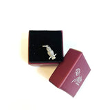 Pandantiv, Jolie Silver, Argint 925, Model Bufnita Pe Creanga, 1.5 g, 2 x 1 cm - vivimall.ro