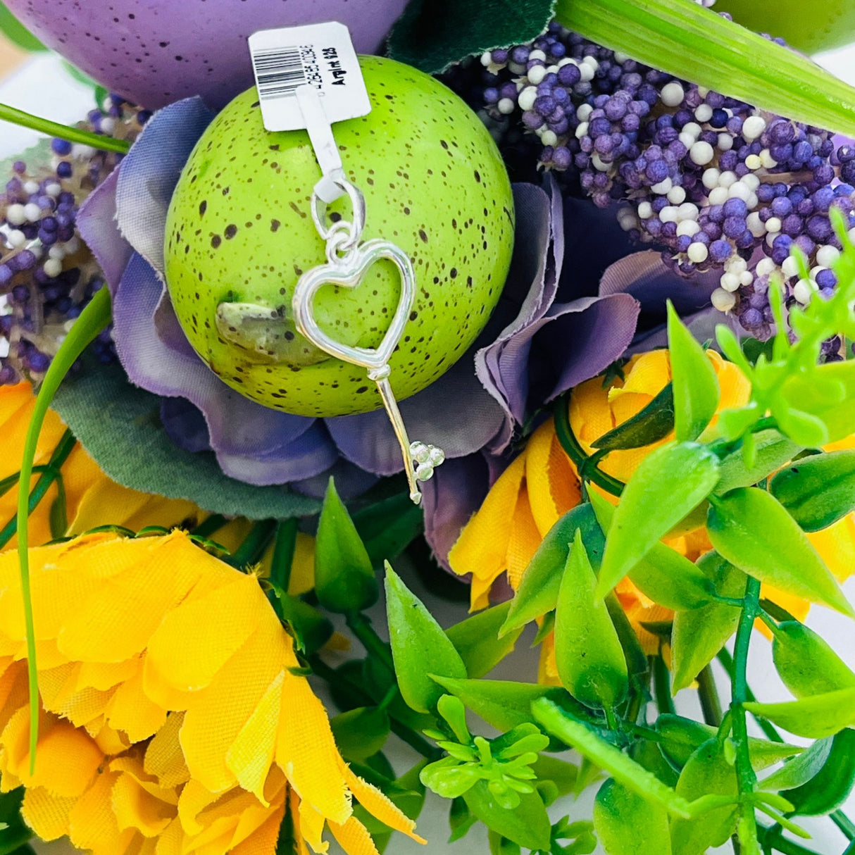 Pandantiv, Jolie Silver, Argint 925, Model Cheie, 35 x 11 mm, 0.9 g - vivimall.ro