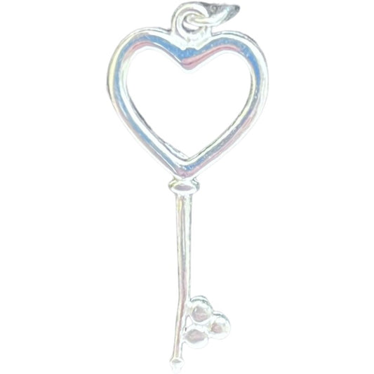 Pandantiv, Jolie Silver, Argint 925, Model Cheie, 35 x 11 mm, 0.9 g - vivimall.ro