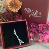 Pandantiv, Jolie Silver, Argint 925, Model Eiffel Tower, 0.9 g, 25x5 mm - vivimall.ro