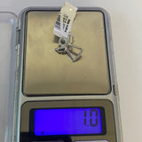 Pandantiv, Jolie Silver, Argint 925, Model Inger Contur cu Pietre, 1 g, 15x15 mm - vivimall.ro