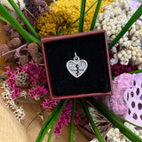 Pandantiv, Jolie Silver, Argint 925, Model Inima Best Friend, 1 g, 10x12 mm - vivimall.ro