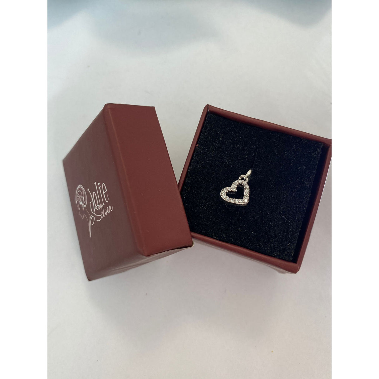 Medál, Jolie ezüst, 925 ezüst, 0,6 G