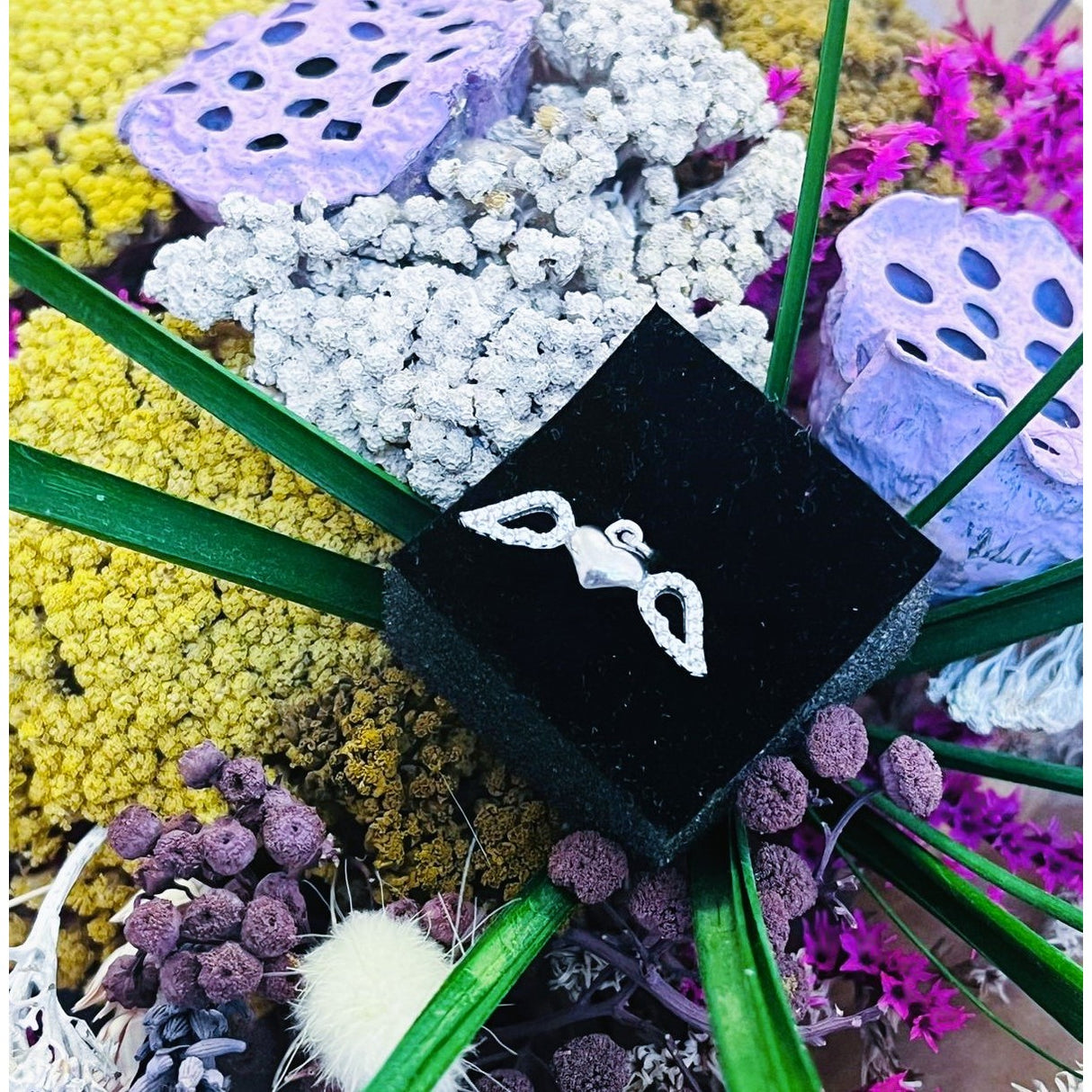 Pandantiv, Jolie Silver, Argint 925, Model Inima cu Aripi, Pietre Zirconiu, 25 x 15 mm, 1.4 g - vivimall.ro