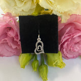 Pandantiv, Jolie Silver, Argint 925, Model Inima in Inima, 0.9 g, 18x11 mm - vivimall.ro