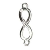 Pandantiv Metal pentru Bratara Model Infinit 5mm x 20mm - vivimall.ro