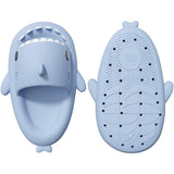 Papuci Tip Rechin, Flippy, Unisex, din Spuma EVA, Talpa Groasa Antiderapanta, Rezistenti la Uzura, Marime 40-41, Albastru Deschis - vivimall.ro