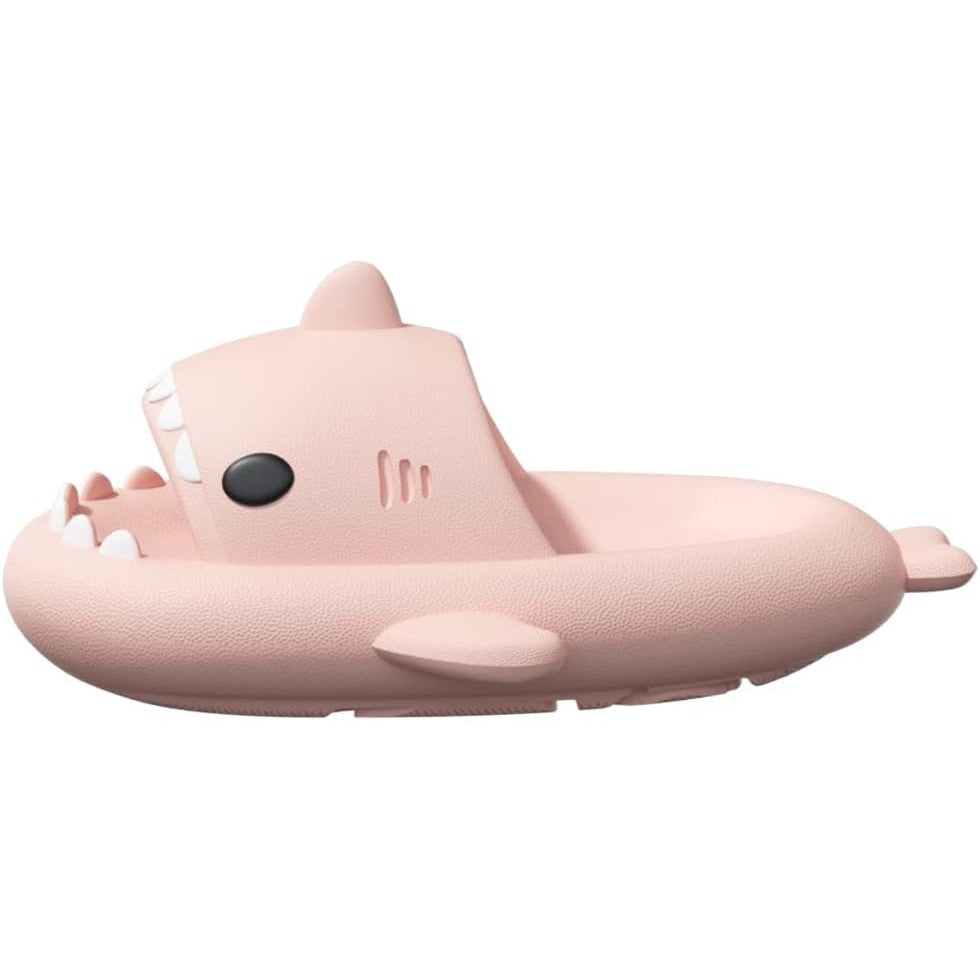 Papuci Tip Rechin, Flippy, Unisex, din Spuma EVA, Talpa Groasa Antiderapanta, Rezistenti la Uzura, Marime 38-39, Roz - vivimall.ro