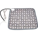 Patura electrica pentru animale de companie, Vivimall, perna pentru caini, 45 x 45 cm, 28 W, 3 trepte de reglaj, perna pentru pisici, Anti-Alunecare, Gri - vivimall.ro