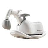 Masina 3 in 1, Vivimall, 1-3 Ani, Tip Excavator/Balansoar/Masina Yo Yo, din Plastic, 4 Roti Silentioase, 71.5 x 34 x 39 cm, Alb - vivimall.ro