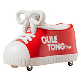 Masina pentru Copii, Vivimall, Model Pantof, 4 Roti, 1-6 ani, Cutie de Depozitare, din ABS, 48 x 27 x 34 cm, Rosu - vivimall.ro