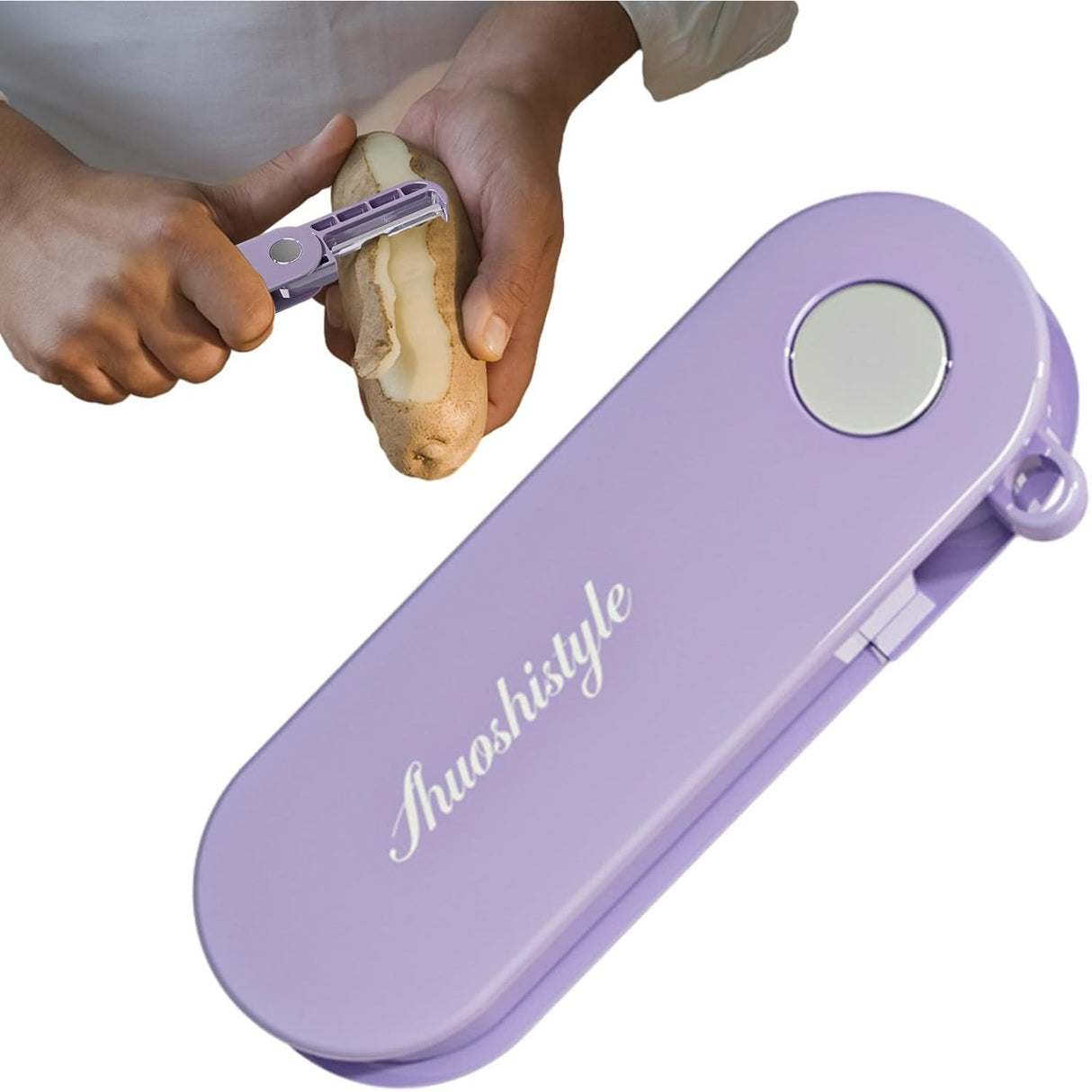 Curățător legume și fructe, design pliabil | FoldPeel - vivimall.ro