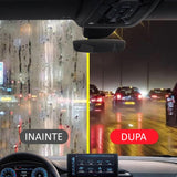 Perie Multifuncțională Auto Vivimall, pentru Îndepărtarea Urmelor de pe Parbriz și Oglinzi, Anti-Aburire, Roșu - vivimall.ro