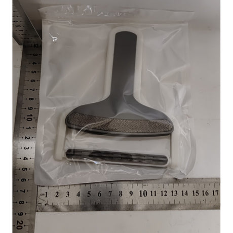 Perie de Indepartarea a Parului si Scamelor, Vivimall, 12 x 15 cm, Maner Confortabil, Alb/Gri - vivimall.ro