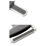 Perie de Indepartarea a Parului si Scamelor, Vivimall, 12 x 15 cm, Maner Confortabil, Alb/Gri - vivimall.ro