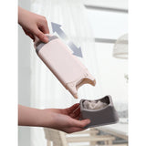 Perie Electrostatica, Flippy, Pentru Curatarea Parului de pe Haine si Tapiterii, 2 Fete, Autocuratare, 33 x 7.5 cm, Gri