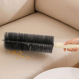 Perie Multifunctionala 2in1, Vivimall, de Curatare a Prafului, 38 x 11 cm, Perie si Burete, Crem - vivimall.ro