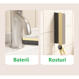 Perie Multifunctionala si Stergator, Vivimall, Pentru Spatii Greu Accesibile, 24.7 x 4.5 cm, Alb Laptos - vivimall.ro