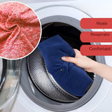 Perna Ortopedica pentru Picioare, Vivimall, Multifunctionala, Confortabilă, in Forma de Inima, Spuma cu Memorie, Curea Anti-cadere, 25x23x13 cm, Roz - vivimall.ro