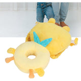 Perna tip Rucsac pentru Protectia Capului, Vivimall, Tetiera tip Girafa, pentru Bebelusi, 33x6x19 cm, 180 g, Galben - vivimall.ro