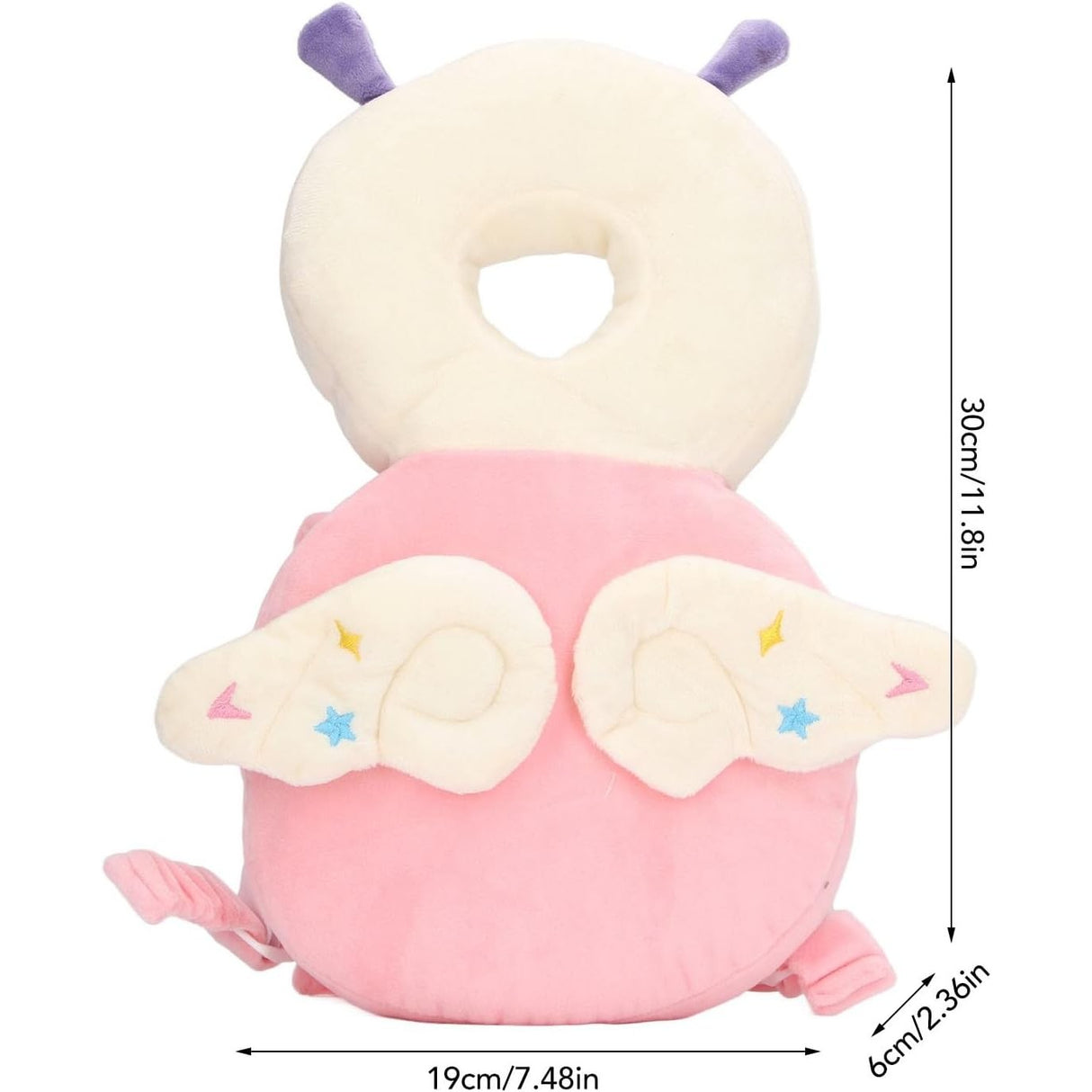 Hátizsákpárna fejvédelemhez, rovarvédő fejtámlához, babáknak, 180 g