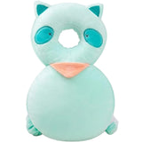 Perna tip Rucsac pentru Protectia Capului, Vivimall, Tetiera tip Raton, pentru Bebelusi, 33x6x19 cm, 180 g, Turcoaz - vivimall.ro