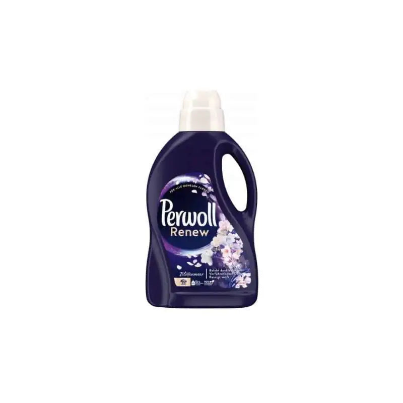 Detergent lichid PERWOLL 1.375L pentru negru Blutenmeer - Strălucire intensă