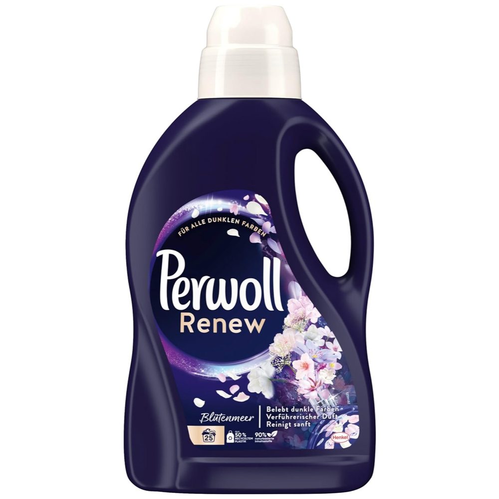 Detergent Lichid pentru Rufe, PERWOLL, Renew Blossom, 1.375 L, 25 Spalari - vivimall.ro