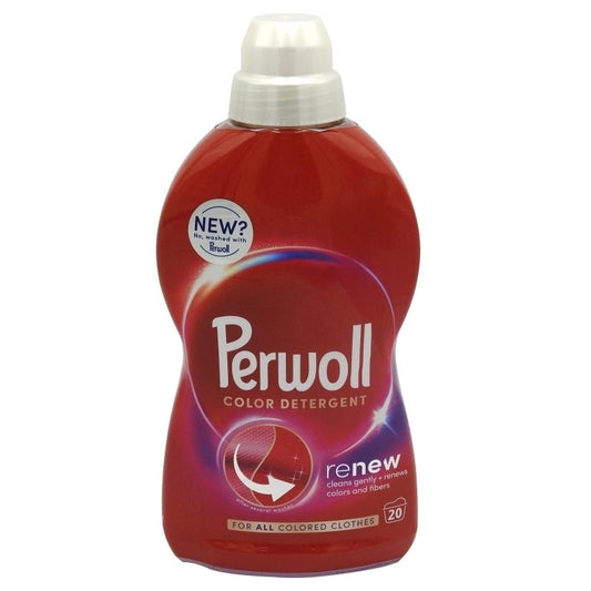 Detergent Lichid pentru Rufe, PERWOLL, Color Renew, 1 L, 20 Spalari - vivimall.ro