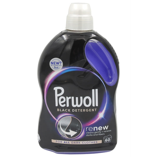 Detergent Lichid pentru Rufe, PERWOLL, Black, 3 L, 60 Spalari - vivimall.ro