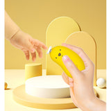 Pila Electrica, Vivimall, pentru Bebelusi si Adulti, din ABS, Incarcare USB, 6 Accesorii, cu Lumina Led, 8.8 x 4.9 cm, Galben - vivimall.ro