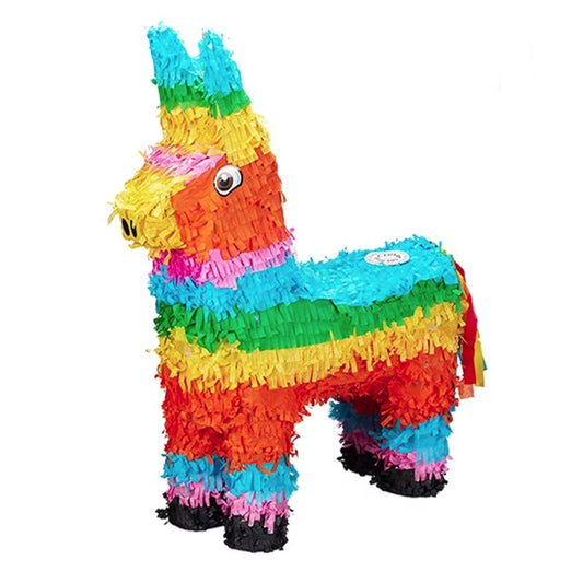 Pinata Magarus pentru Petrecere, Vivimall, Pinata din Hartie si Carton, Pinata pentru Copii, 50 x 35 x 10 cm, Multicolor - vivimall.ro