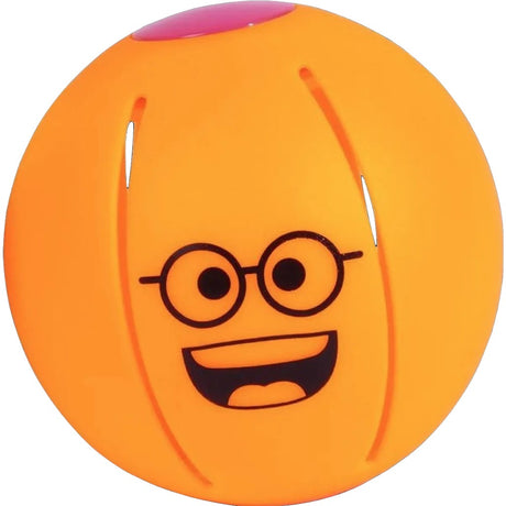 Minge de dovleac UFO pumkin ball, Vivimall cu deformare, diametru 8 cm, 3 ani +, interactiva, minge magică OZN zburator, minge zburătoare - vivimall.ro