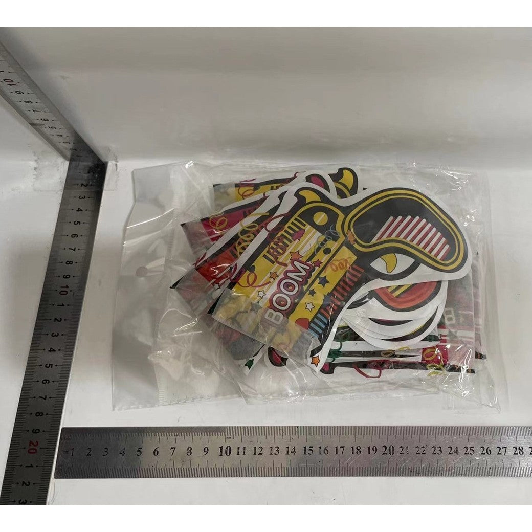 Pistol Confetti pentru Petrecere, Flippy, 14x16 cm, Multicolor