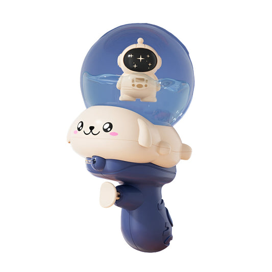 Pistol cu Apa pentru Copii, Vivimall, Multifunctional, Capacitate 250 mL, Model Astronaut, 15.6x8x8.9 cm, ABS, Albastru - vivimall.ro
