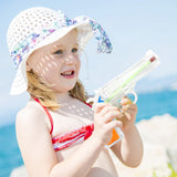 Pistol cu Apa, Vivimall, pentru Copii, din Plastic, 16 x 5 x 2 cm, Transparent/Albastru - vivimall.ro