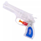 Pistol cu Apa, Vivimall, pentru Copii, din Plastic, 16 x 5 x 2 cm, Transparent/Albastru - vivimall.ro