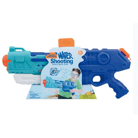 Pistol cu Apa pentru Copii, Rezervor de 1500 ml, Maner de transport, Pentru Piscina/Plaja, Vivimall, 3 ani+, Bleumarin, Lungime 44 cm - vivimall.ro