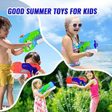 Pistol cu Apa pentru Copii, Rezervor, Pentru Piscina/Plaja, Vivimall, 6ani+,  Verde/Albastru, 550ML - vivimall.ro