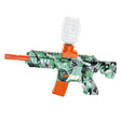 Mitraliera de jucarie electrica Vivimall cu bile de hidrogen de gel, gun bluster, tragere in rafala, varsta peste 6 ani, ochelari de protectie, 5000 de bile incluse, cablu de incarcare, 27x37 cm, M416, verde - vivimall.ro