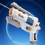 Pistol Manual cu Apa, Vivimall, Jucarie Pistol cu Apa Sigur Pentru Copii, Design Nou S-Shooter Atractiv, 23 x 14.5 cm, Alb - vivimall.ro